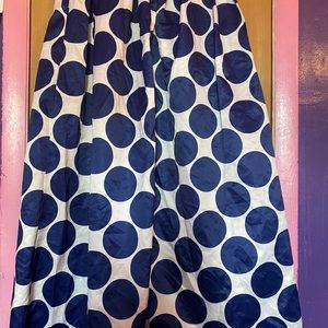 Polkadots Blue and white skirt